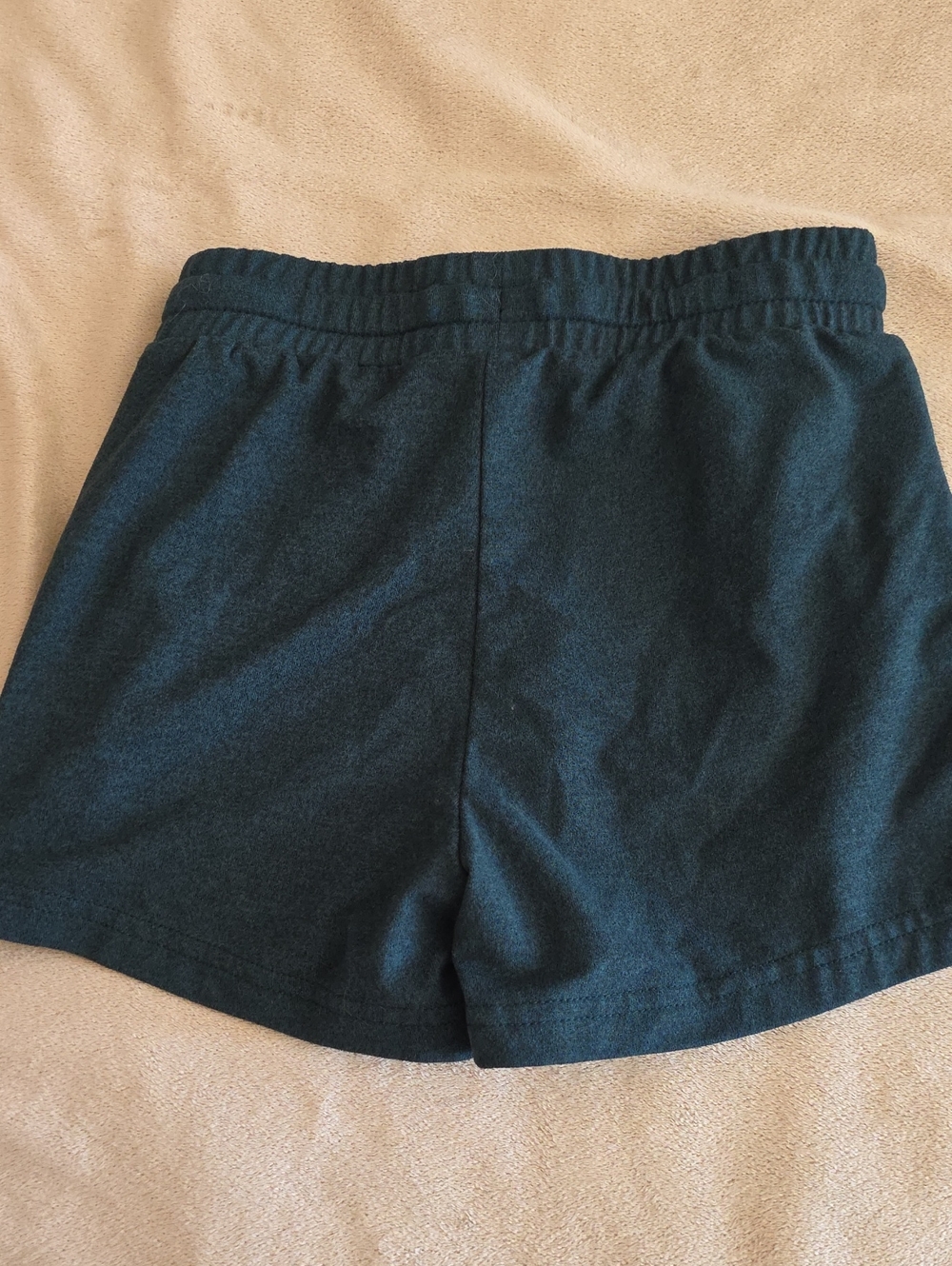 Girls' Dark Green Drawstring Shorts - Casual Comfort - Picture 5 of 5